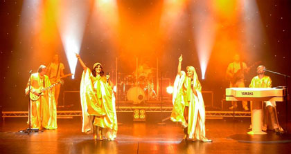 abba tribute band live 7 piece